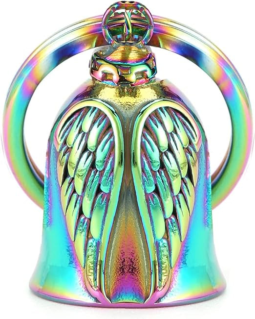 Angel Wing Guardian Bell-Rainbow