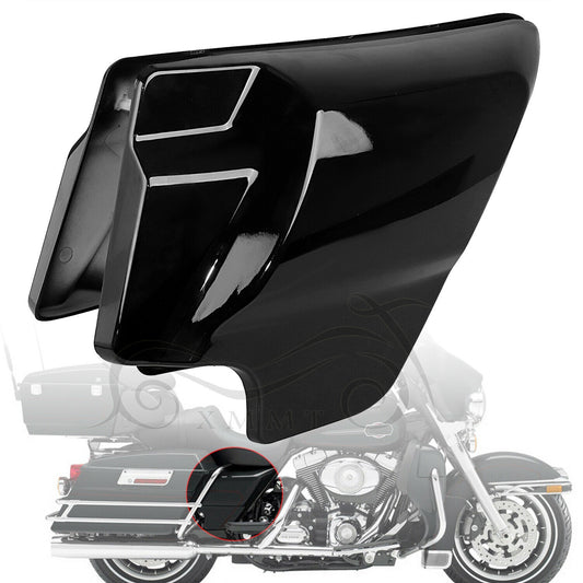 Motor Vivid Black Side Covers Panel For Harley-Davidson Road King Street Glide