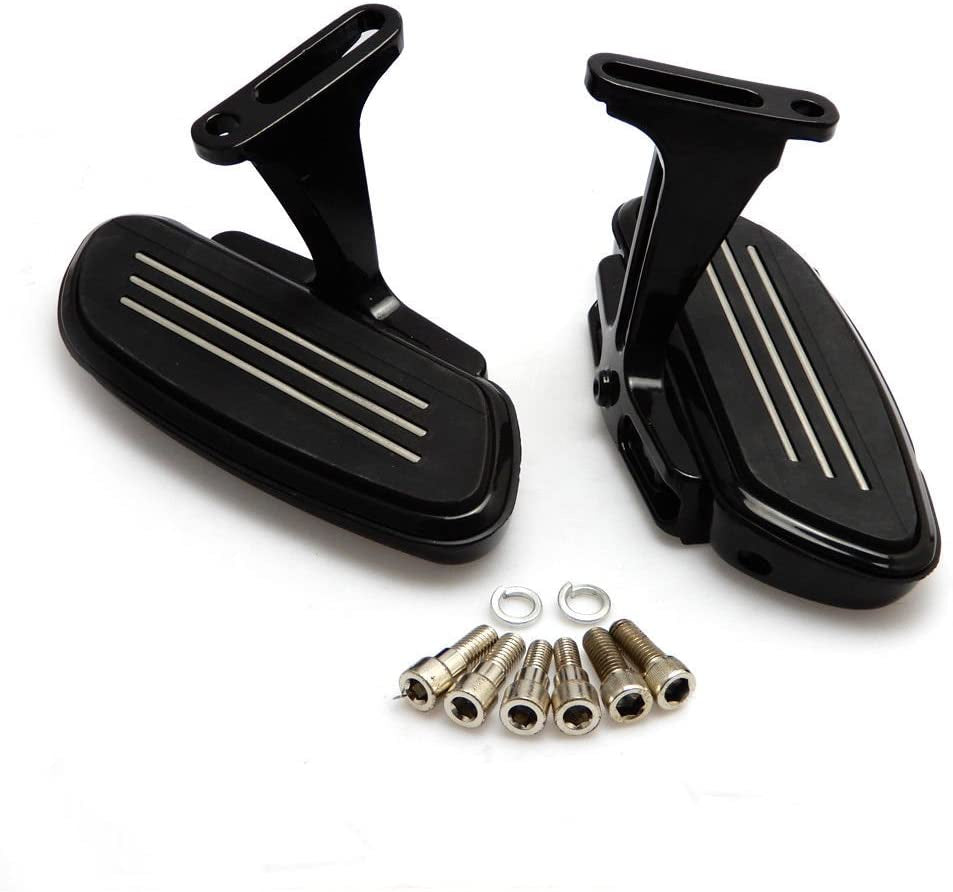 ZXMOTO Passenger Floorboards Foot Pegs Streamline F