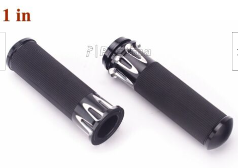 Hand Grips for Harley Touring Road Glide Handle Bar Electronic Throttle 1"