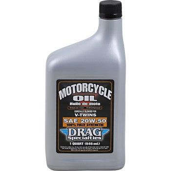 Premium Full Synthetic 20W-50 Motorcycle Oil