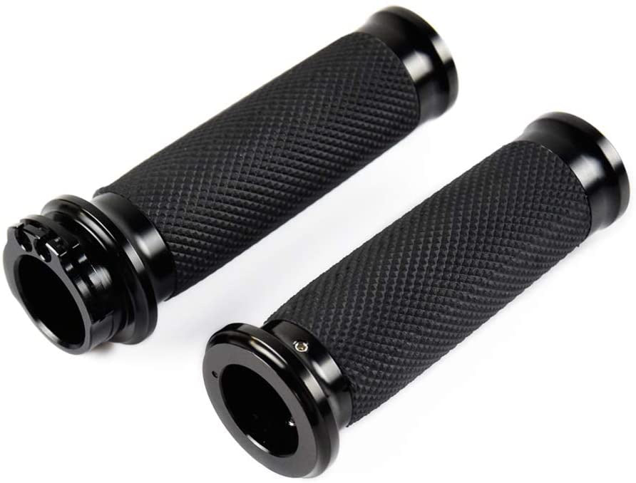 Amazicha Black 1" Handle Bar Hand Grips