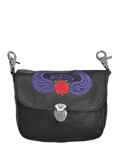 LEATHER LADY RIDER BELT BAG