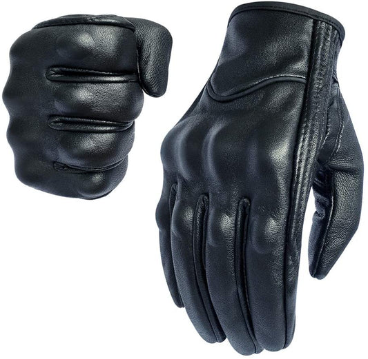 Superbike Full Finger Goat Skin Leather