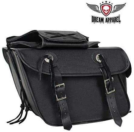 Genuine Leather Motorcycle Saddlebag